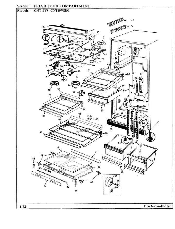 Diagram for CNT19V8IMA (BOM: BC55A)
