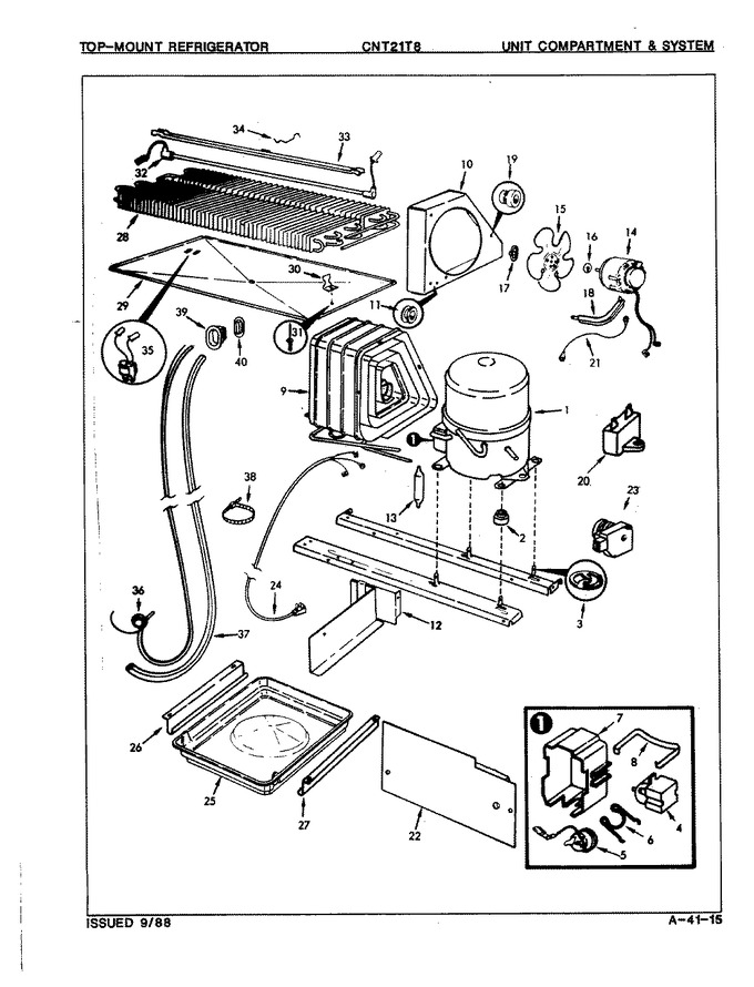 Diagram for CNT21T8A (BOM: 9C52B)