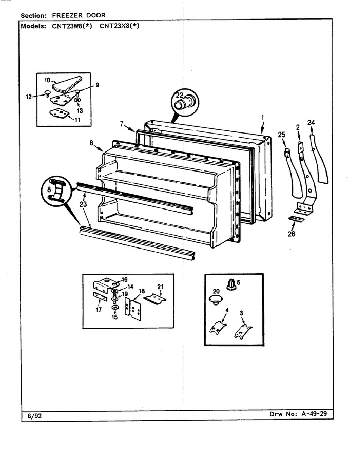 Diagram for CNT23W8 (BOM: CL91A)