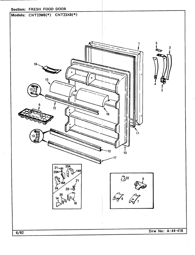 Diagram for CNT23W8 (BOM: CL91A)
