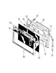 Diagram for 05 - Lower Oven Door