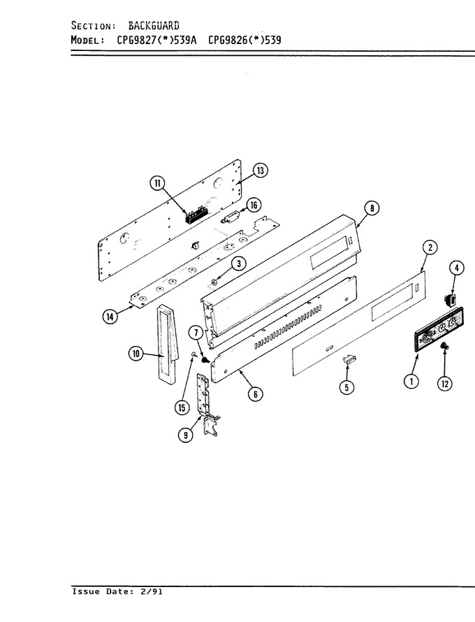 Diagram for CPG9826A539A