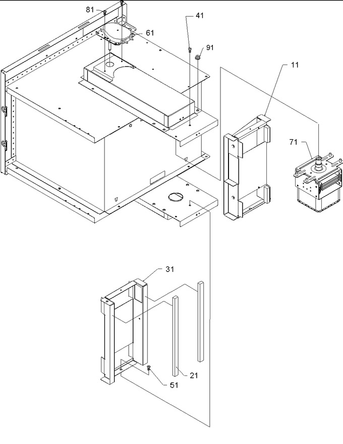 Diagram for CRC10T2 (BOM: P1304438M)