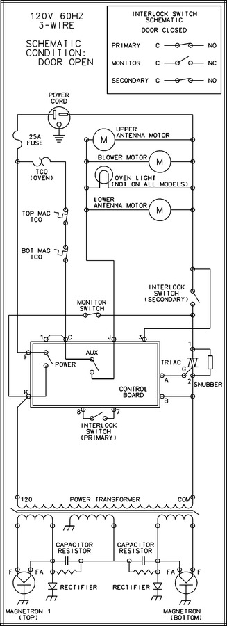 Diagram for HDC12A2 (BOM P1331203M)