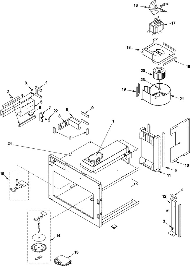 Diagram for CRC18T2OG2 (BOM: P1331206M)