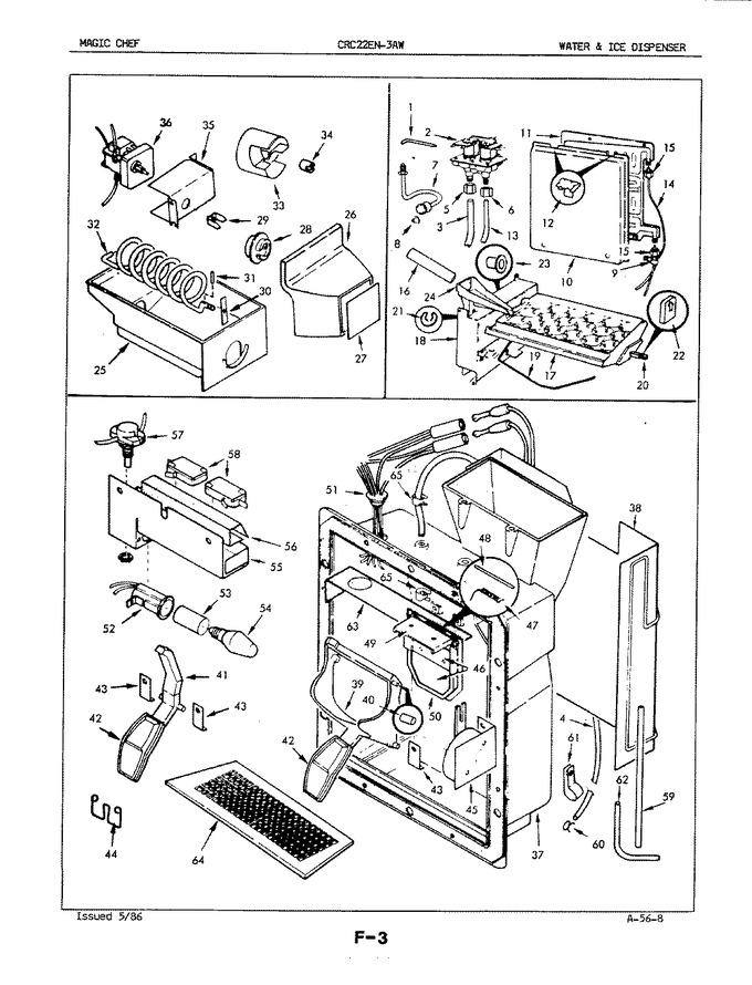 Diagram for CRC22EY-3AW (BOM: 5M79B)