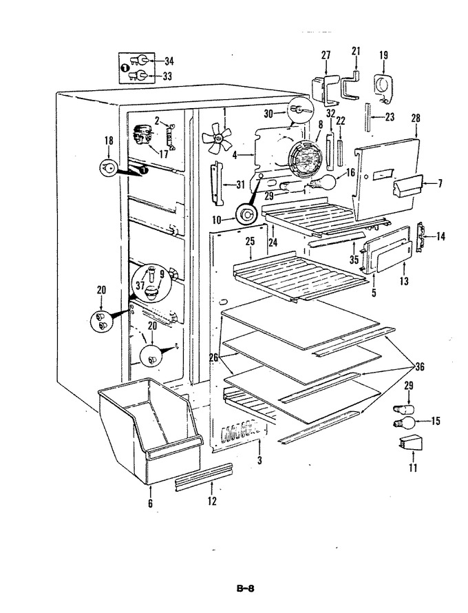 Diagram for RC22EN-3AI (BOM: 5M46A)