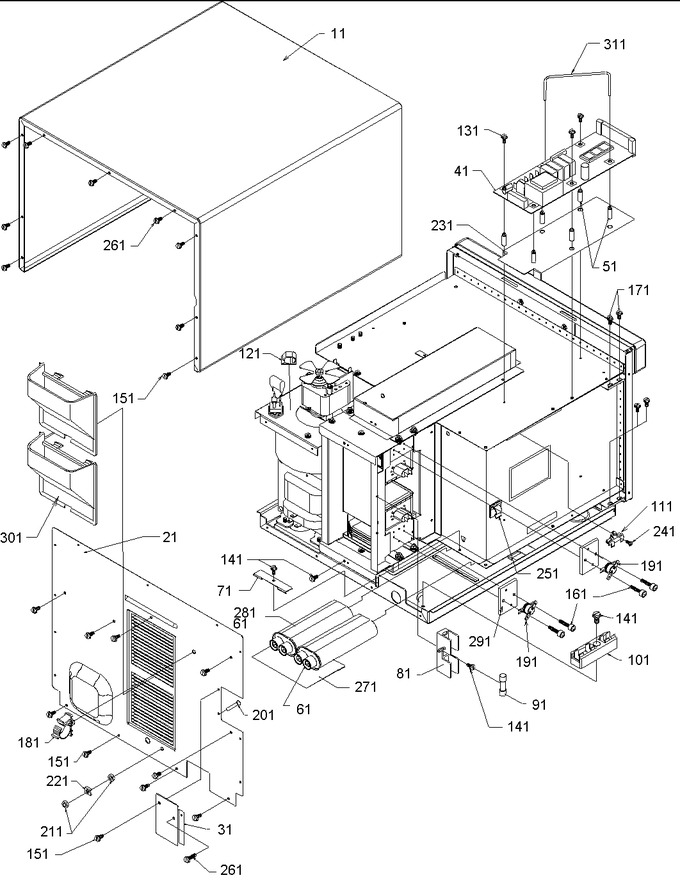 Diagram for UCRC514D (BOM: P1312710M)