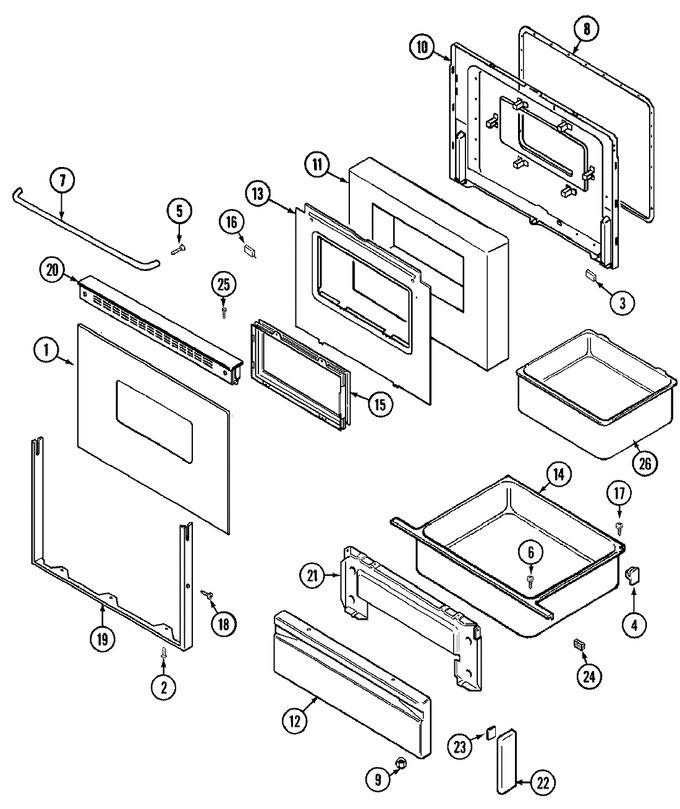 Diagram for CRE7600BDL