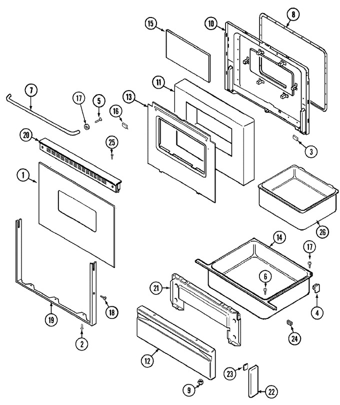 Diagram for CRE7600BDL