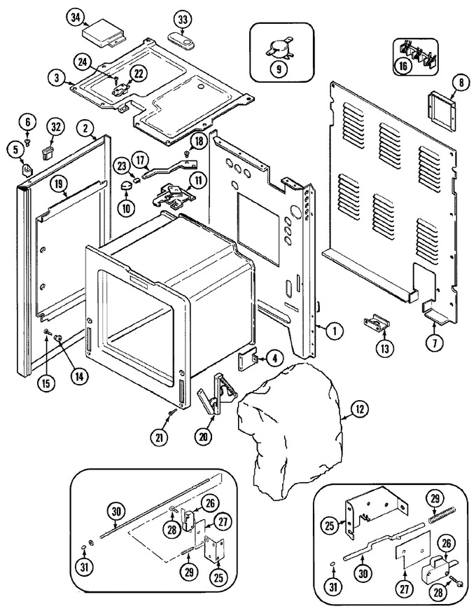 Diagram for CRE9400BCM