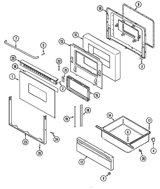 Diagram for CRE8700CDE