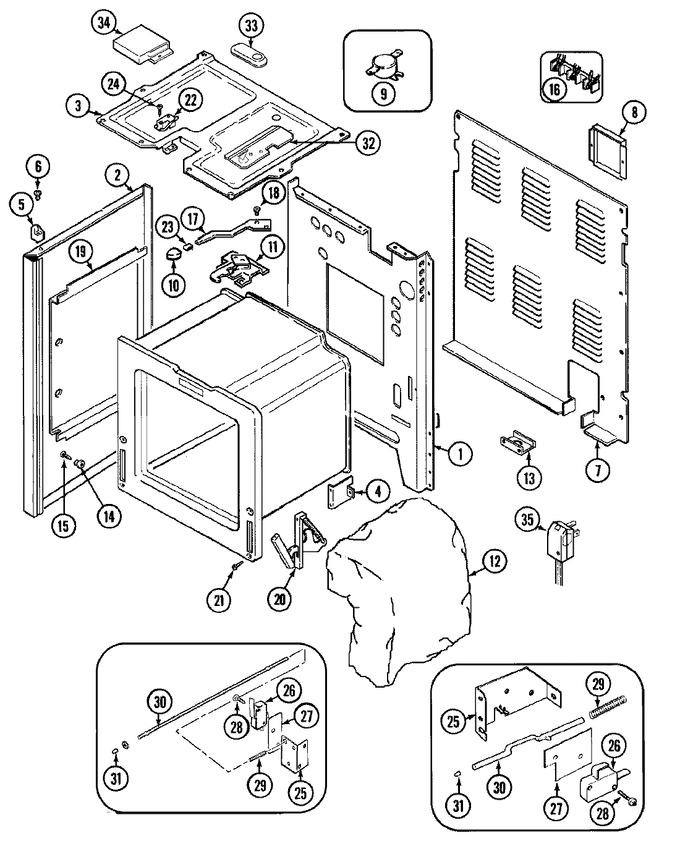 Diagram for CRE8700CDL