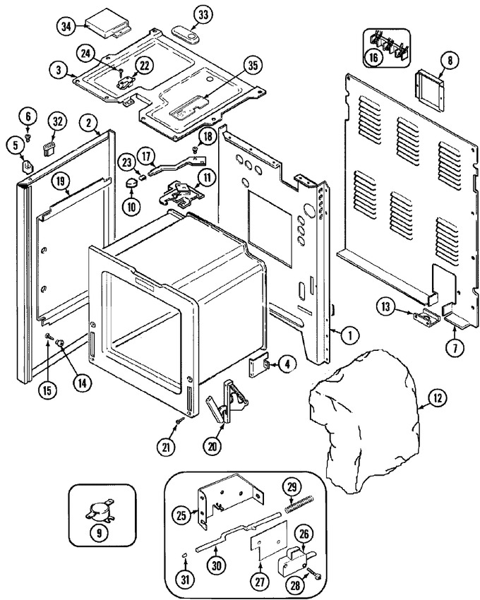 Diagram for CRE9500CCM