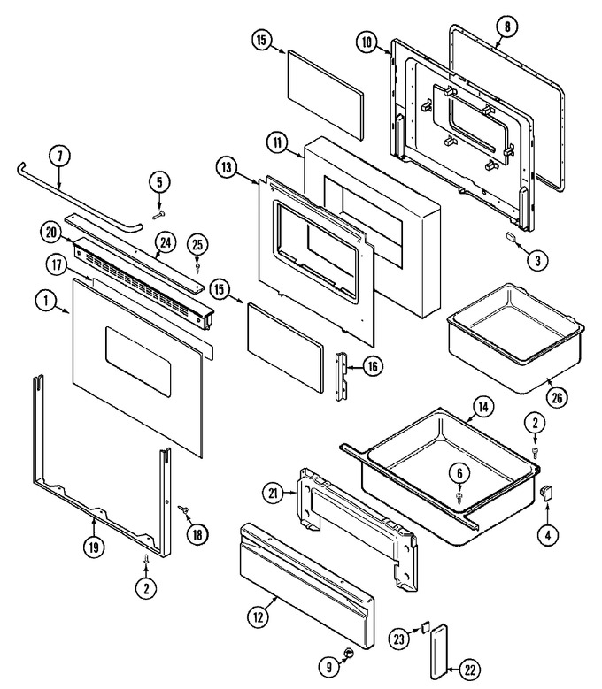 Diagram for CRE9600CGE