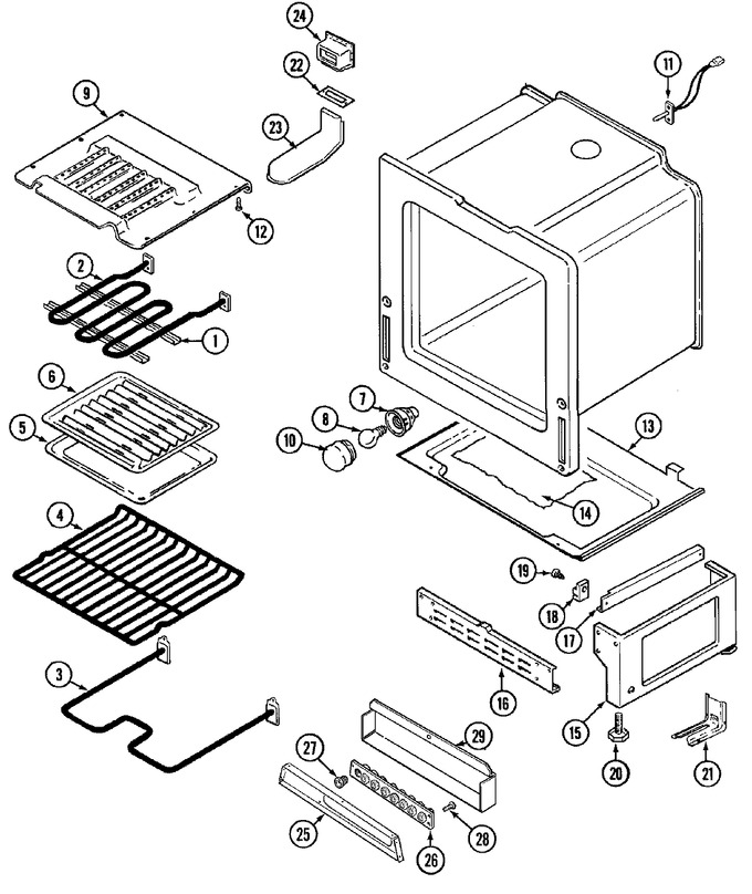 Diagram for FCE30510W