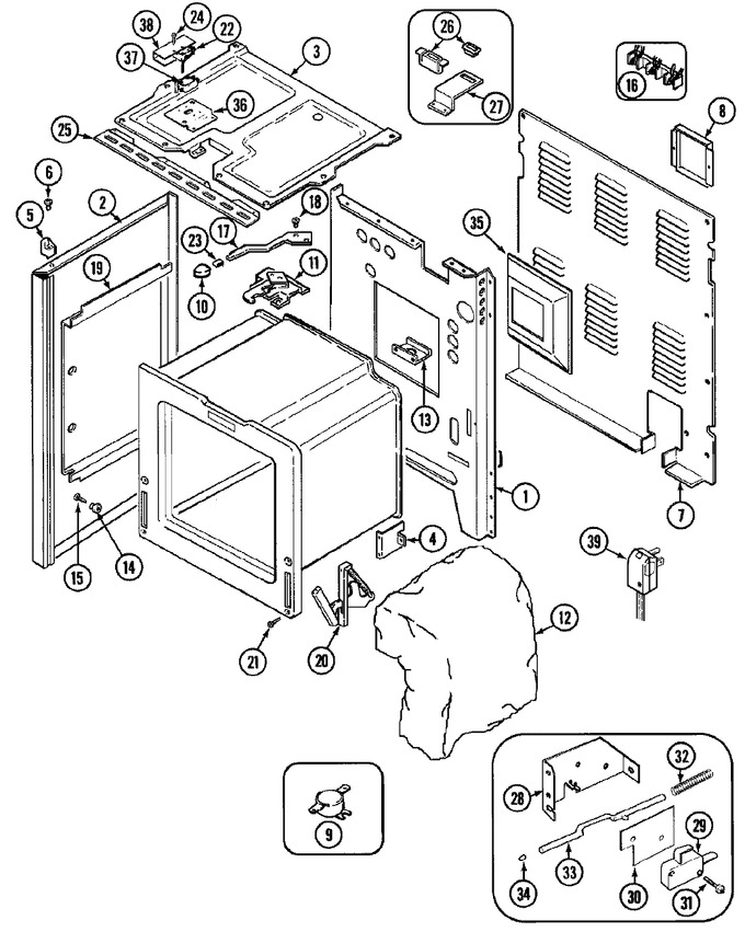 Diagram for CRE9830CDB