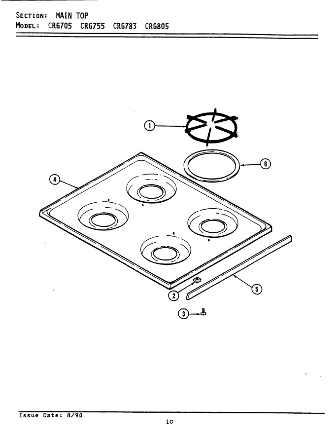 Diagram for CRG755