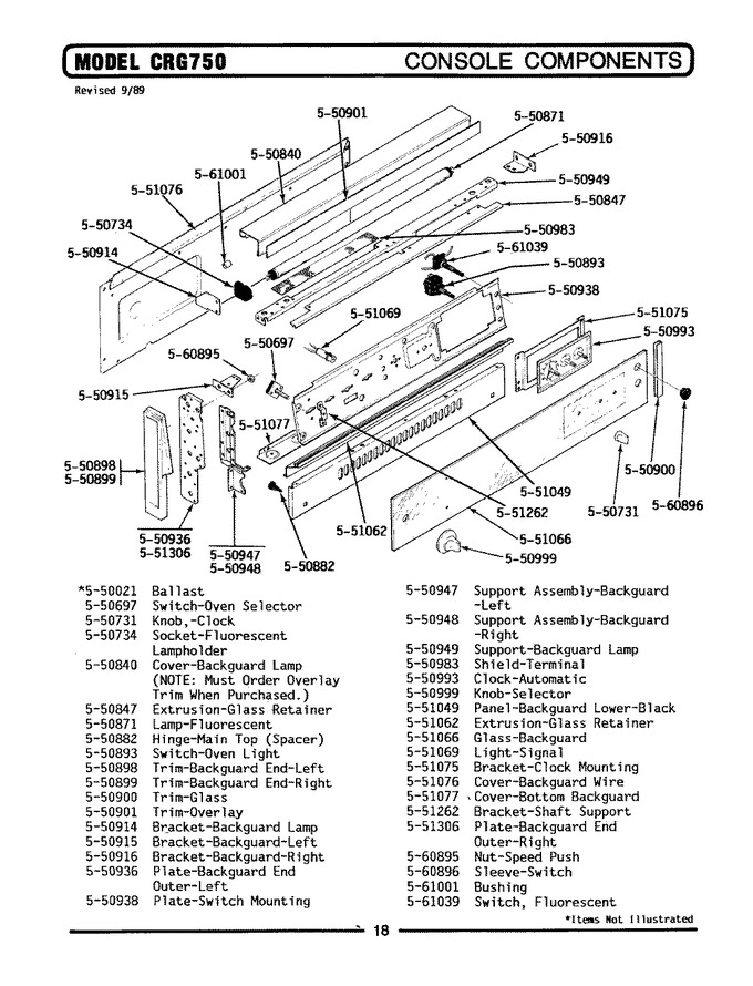 Diagram for CRG750