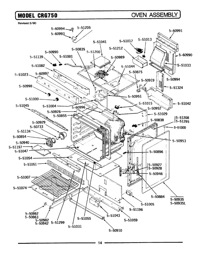 Diagram for CRG750