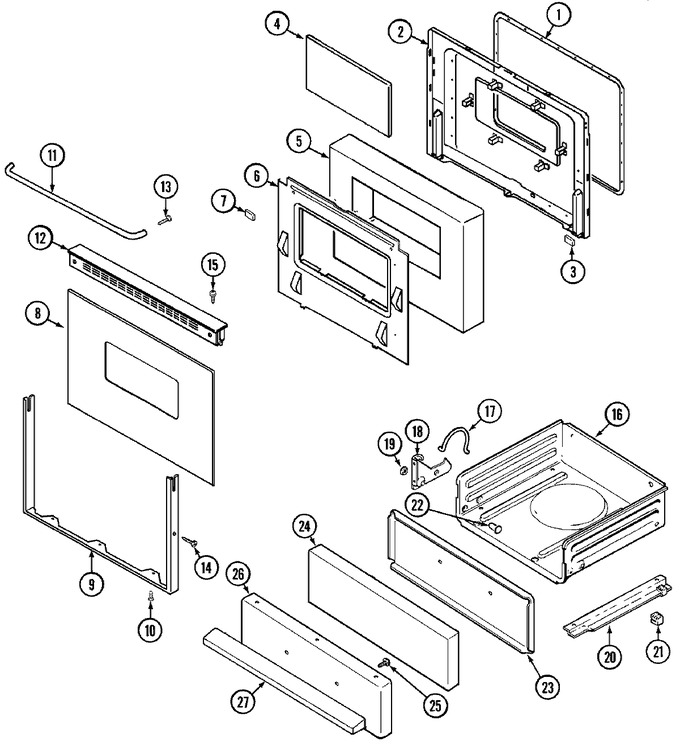 Diagram for CRG7700AAL