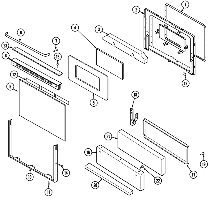 Diagram for CRG7500CGE