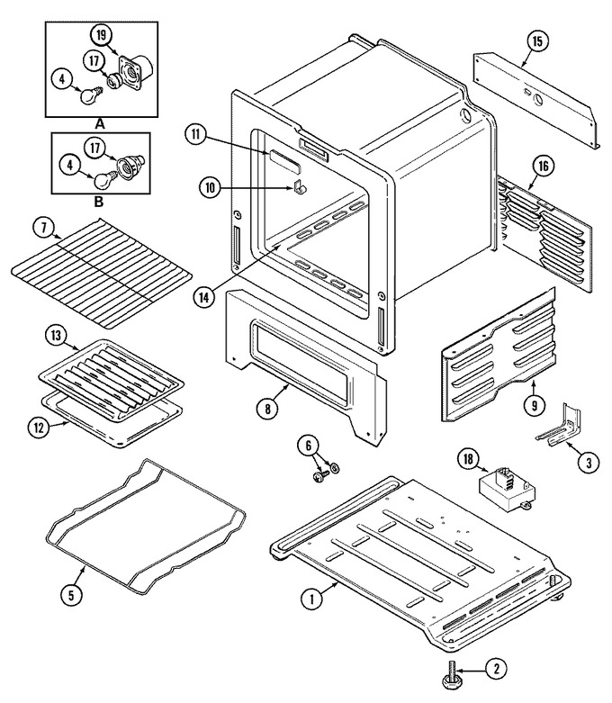 Diagram for CRG7500CGW