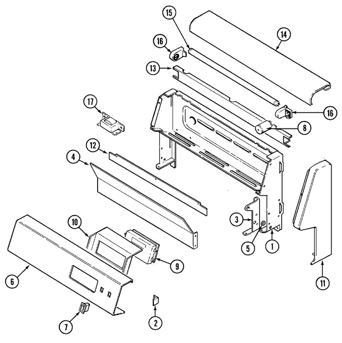 Diagram for CRG9800CAE