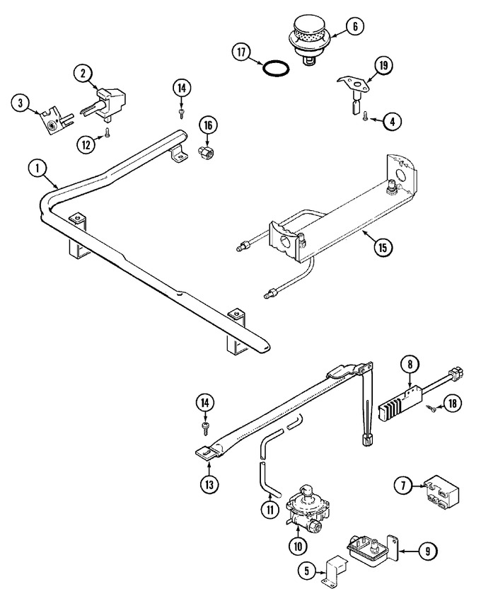 Diagram for CRG7700BAW