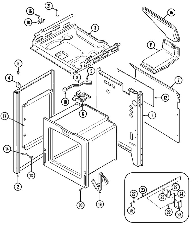 Diagram for CRG9700AAL