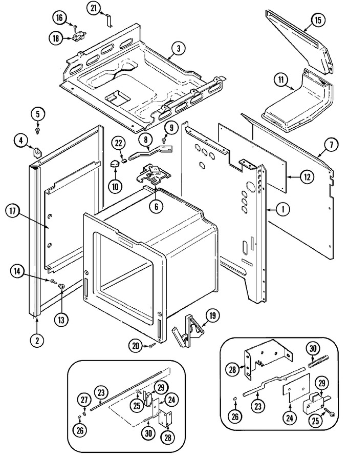 Diagram for CRG9800BAM