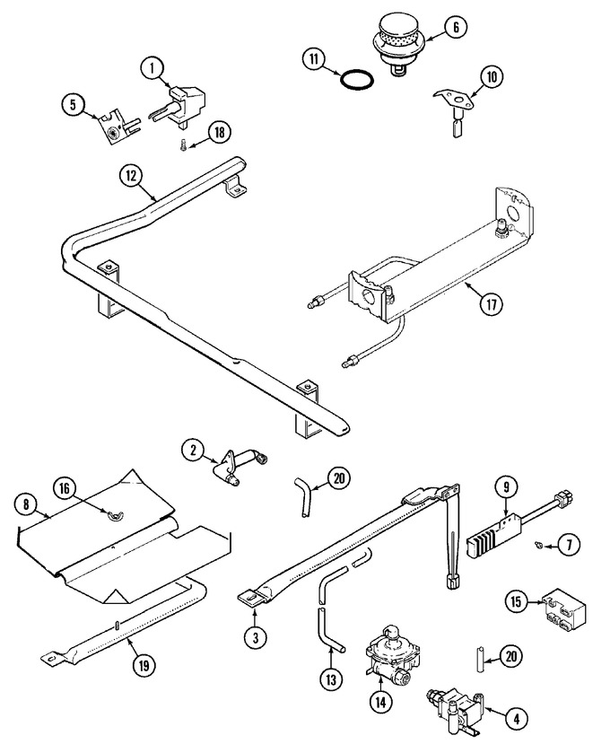 Diagram for CRG9300CAW