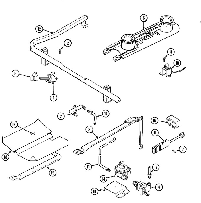 Diagram for CRG9600AAL