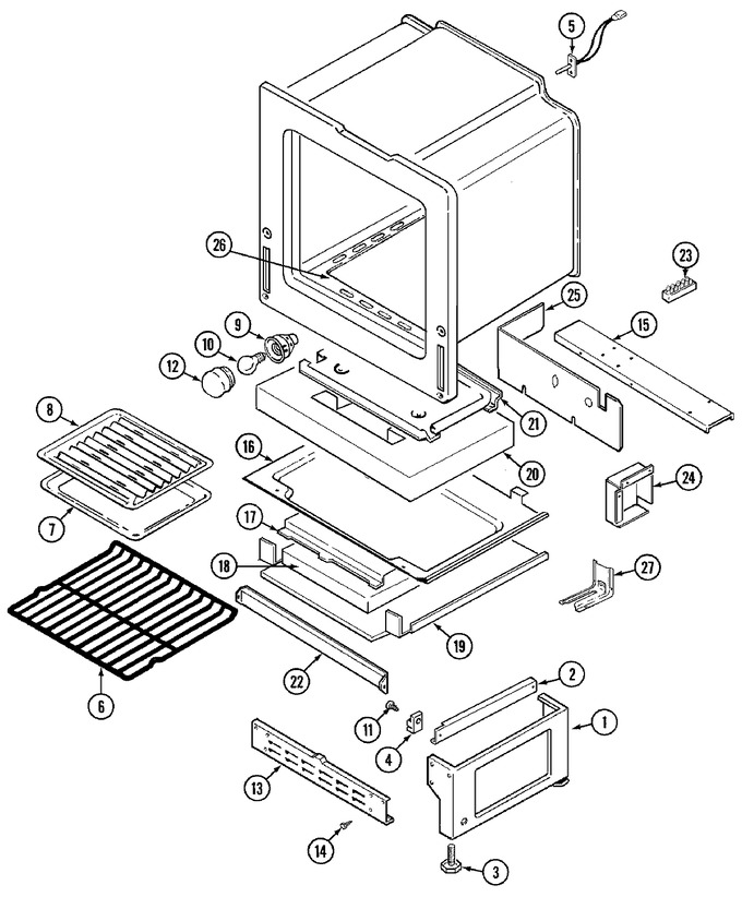 Diagram for CRG9800CAM