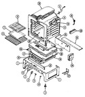 Diagram for 05 - Oven/base