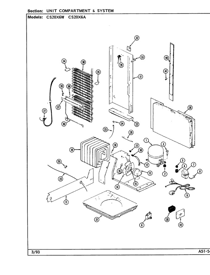 Diagram for CS20X6A (BOM: DR09A)
