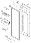 Diagram for 06 - Fresh Food Inner Door