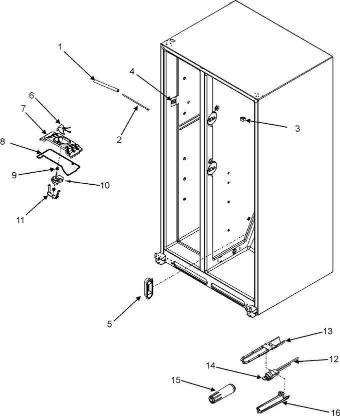 Diagram for GSD2615HEZ