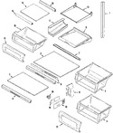 Diagram for 09 - Shelves & Accessories