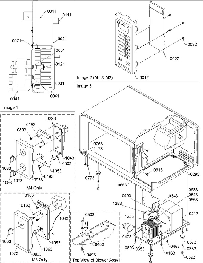 Diagram for CSNAC8LW (BOM: P1301002M)