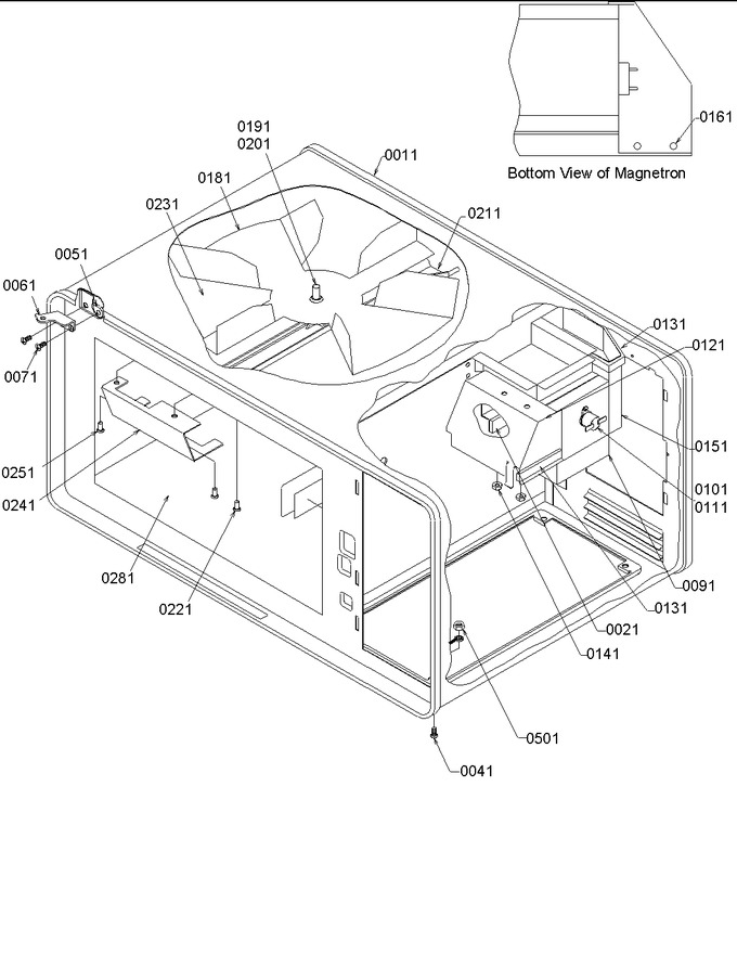 Diagram for CSNAC8LW (BOM: P1301002M)