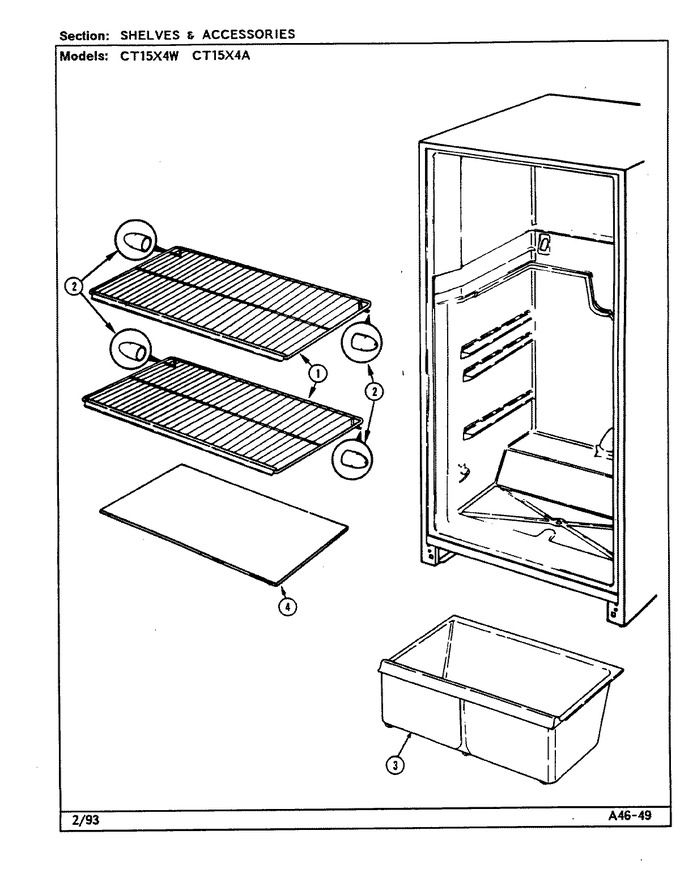 Diagram for CT15X4W (BOM: DC15A)
