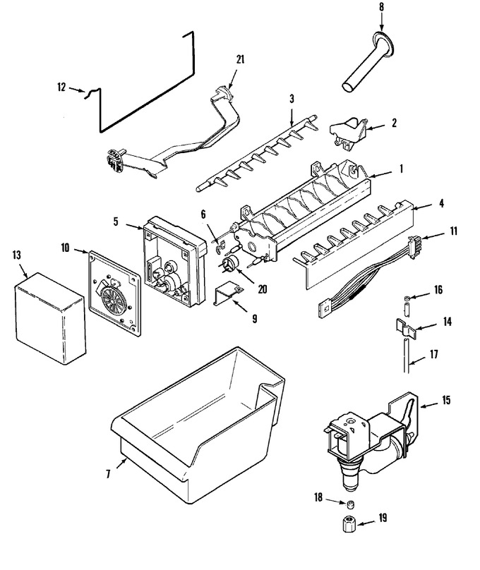 Diagram for MTF2155GRW