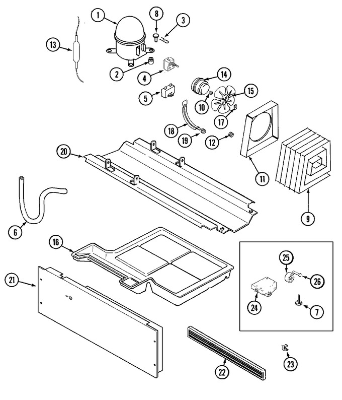 Diagram for PTB2154GRQ