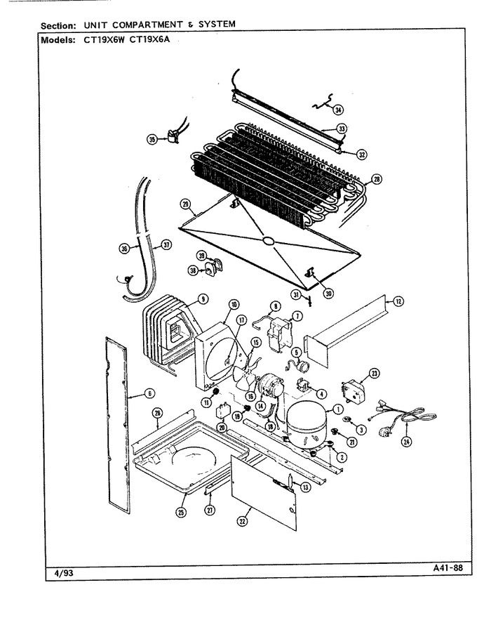 Diagram for CT19X6A (BOM: DE67A)