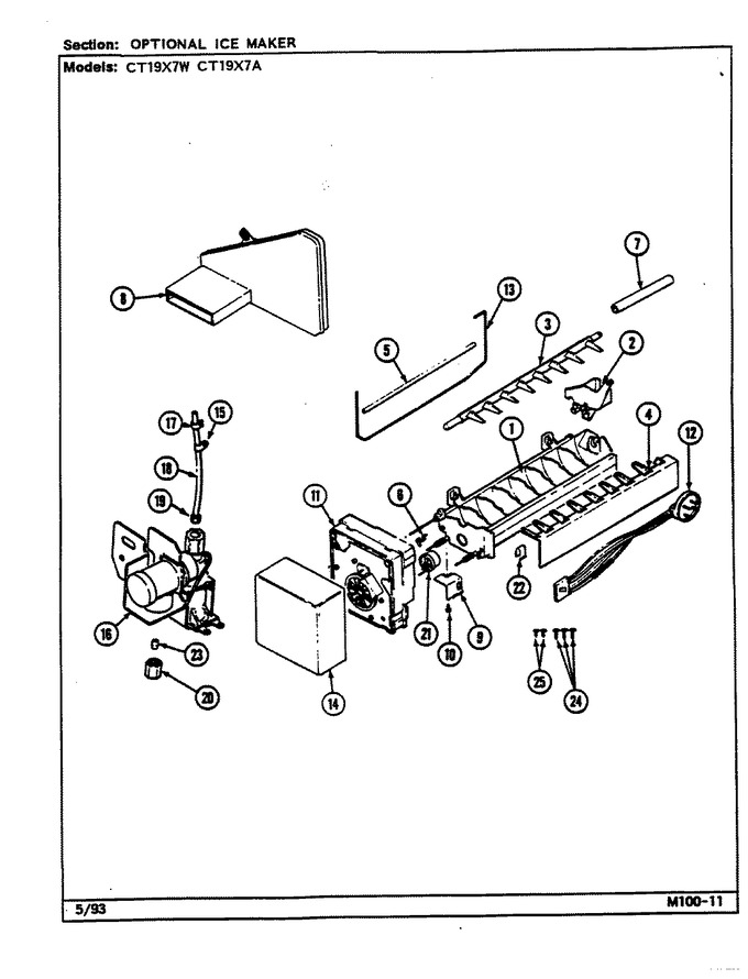 Diagram for CT19X7W
