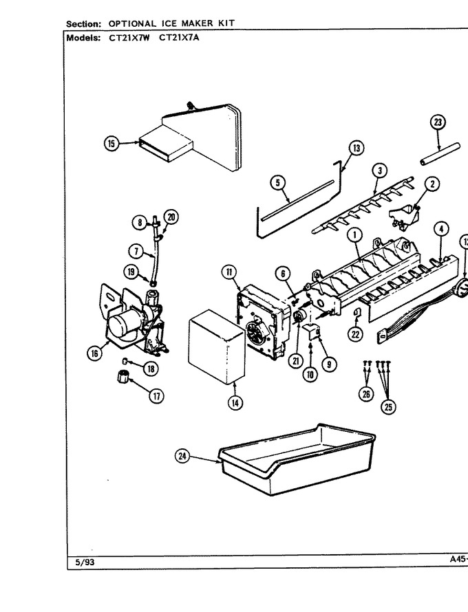 Diagram for CT21X7A (BOM: DD68A)