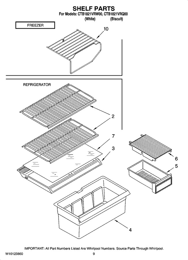 Diagram for CTB1821VRW00