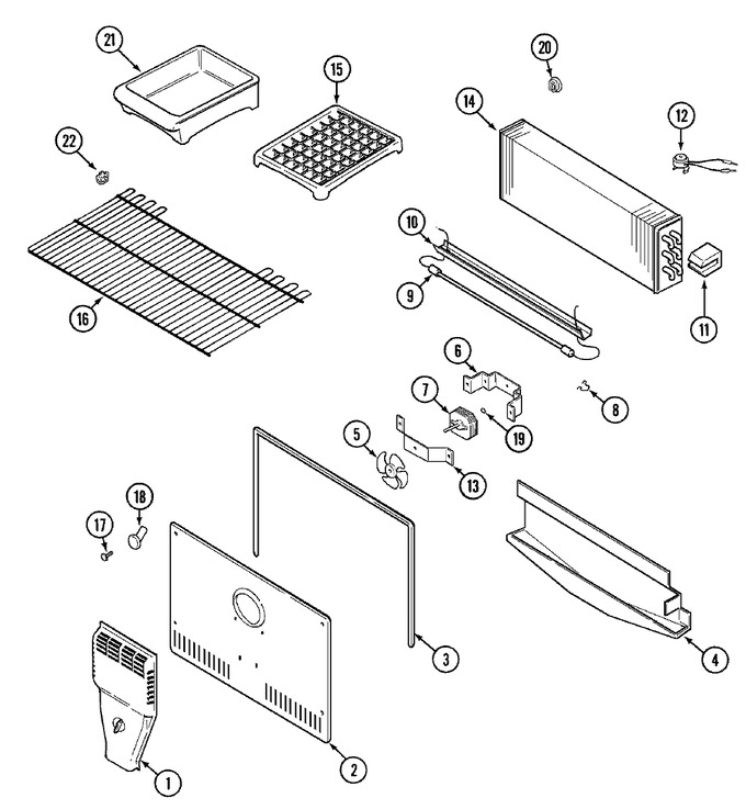 Diagram for GT2422NDCW