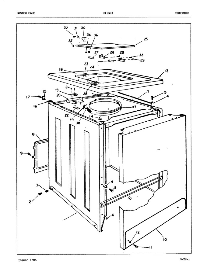 Diagram for CW18C3W
